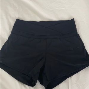 Black Lululemon shorts